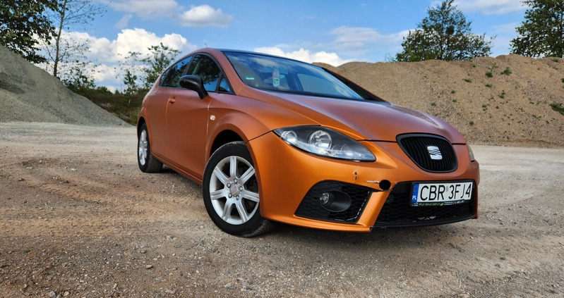 Seat Leon cena 7500 przebieg: 211600, rok produkcji 2006 z Brodnica małe 154